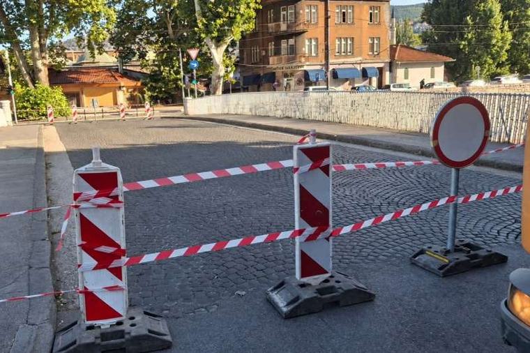 Carev most u Sarajevu zatvoren za korištenje po nalogu federalnog građevinskog inspektora