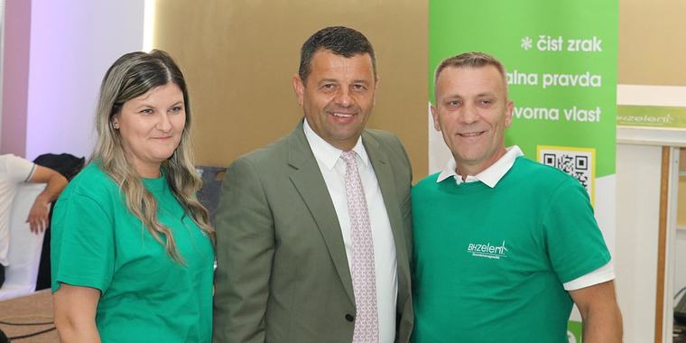 Sevlid Hurtić i BH Zeleni otvorili izbornu kampanju u Doboju pod sloganom "Snažan iskorak"
