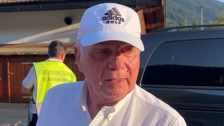 "Habe mich totgelacht!" Hoeneß läuft bei Olise-Frage zu Hochform auf